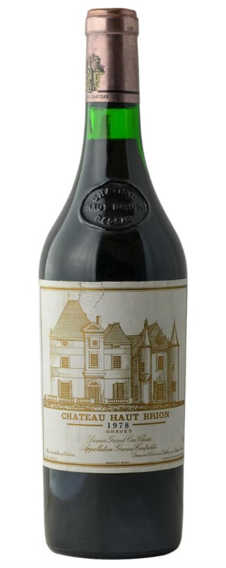 Haut Brion 1978 Pessac-Leognan  (Bordeaux, FR.) In Stock