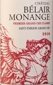 Belaire Monage 2016 St. Emilion (Bordeaux, FR.) In Stock