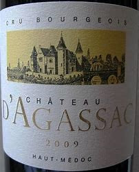 D'Agassac 2010 Haut Medoc (Bordeaux, FR.) Magnums/1.5 liters