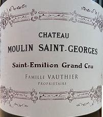 Chateau Moulin St. Georges 2019 St. Emilion (Bordeaux)