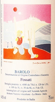 Roberto Voerzio 2018 Barolo 