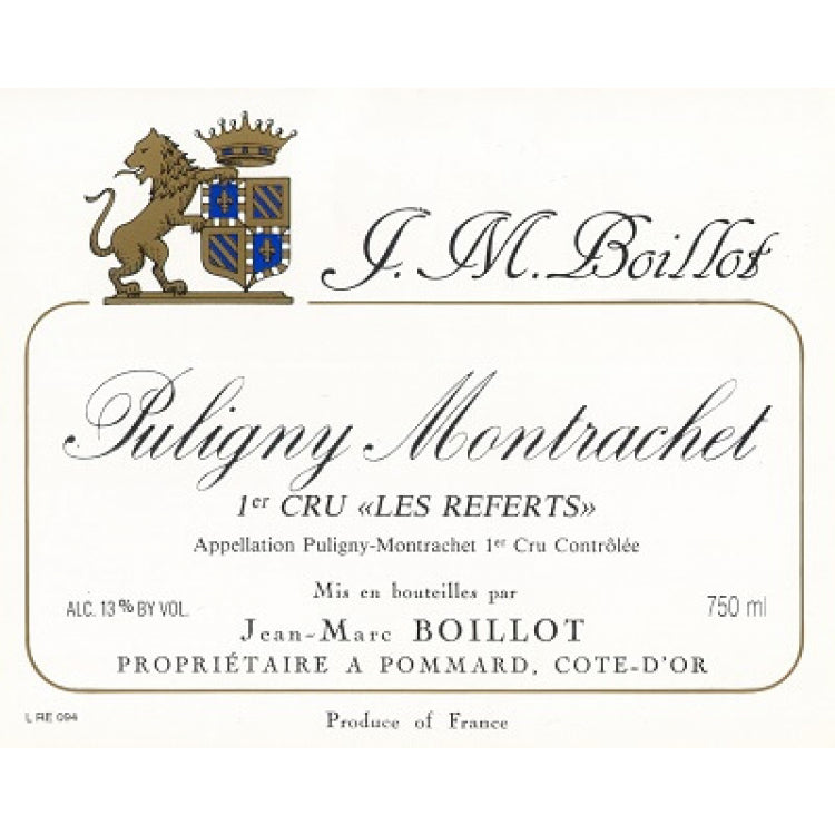Jean Marc Boillot 2020 Puligny Montrachet 